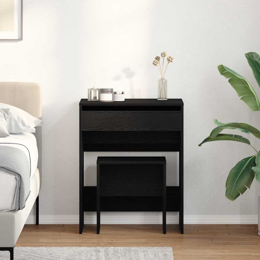 Dressing Table And Stool 60X40X113.5 Cm